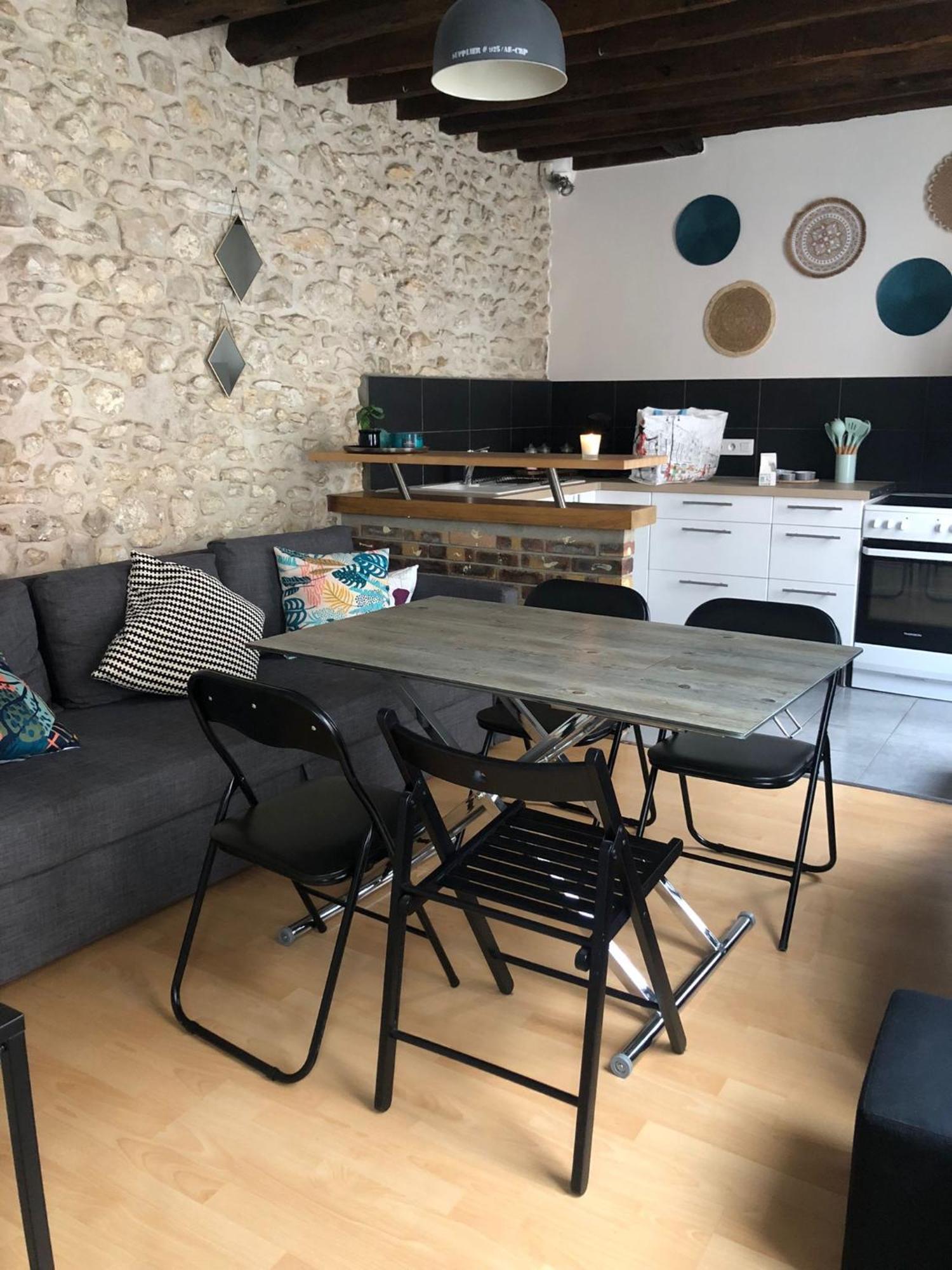 Ferienwohnung Duplex Cosy Myfontainebleau Hyper Centre Exterior foto