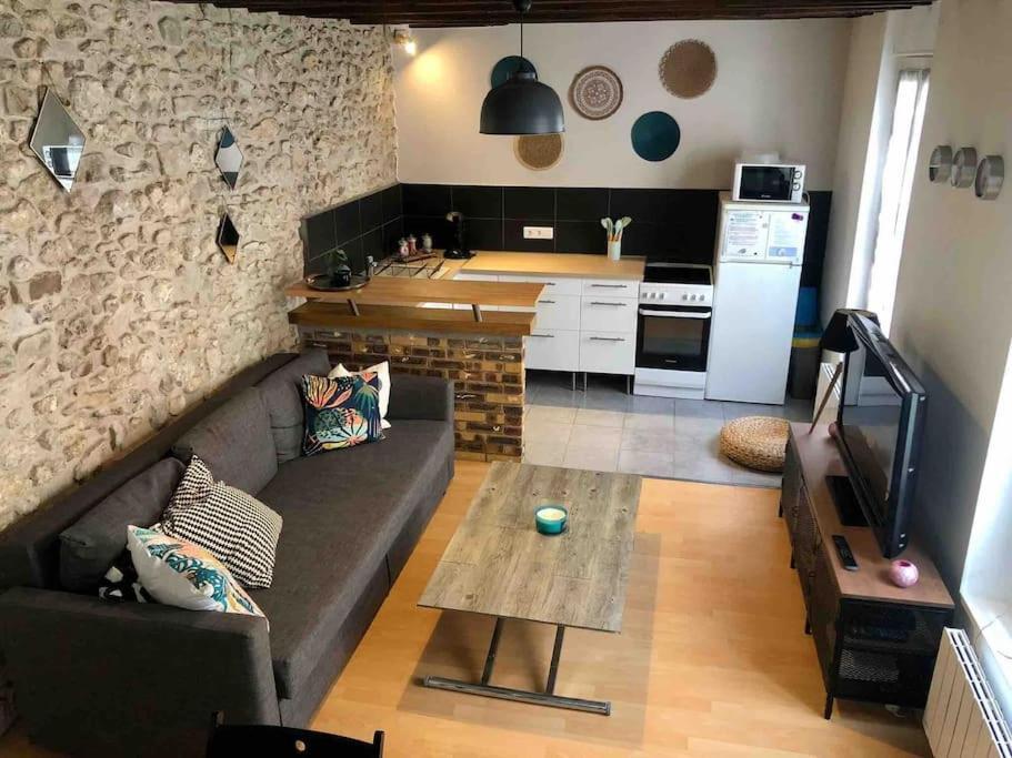 Ferienwohnung Duplex Cosy Myfontainebleau Hyper Centre Exterior foto