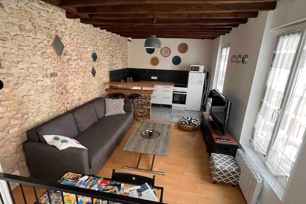 Ferienwohnung Duplex Cosy Myfontainebleau Hyper Centre Exterior foto