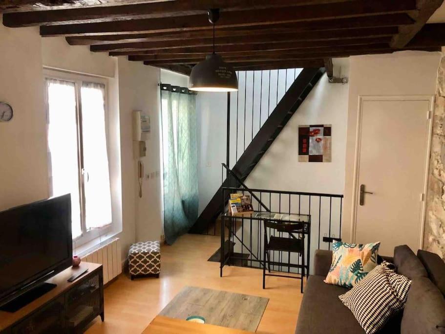 Ferienwohnung Duplex Cosy Myfontainebleau Hyper Centre Exterior foto