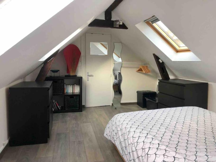 Ferienwohnung Duplex Cosy Myfontainebleau Hyper Centre Exterior foto