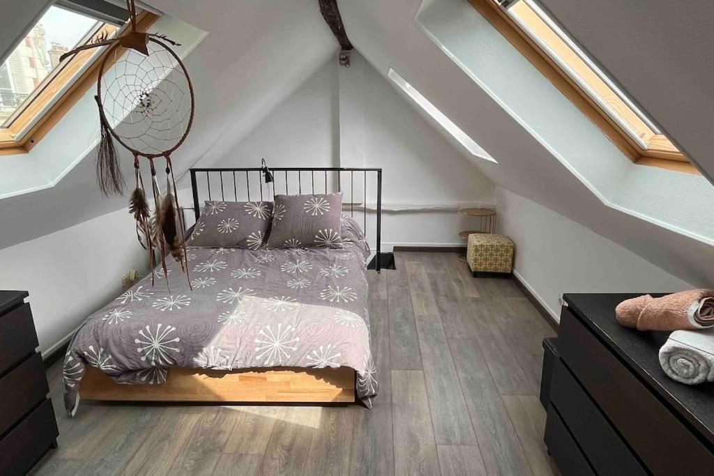 Ferienwohnung Duplex Cosy Myfontainebleau Hyper Centre Exterior foto